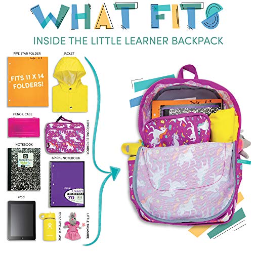 Lone Cone Kids' 15" Backpack For Boys & Girls In Preschool, Kindergarten, Pink-O-Saurus Rex #TOP3