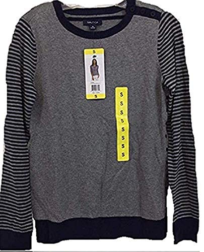 Image of Nautica Women's Anchor Intarsia Pullover Sweater