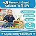 Wooden Kids Baby Activity Cube - Boys Gift Set | One 1, 2 Year Old Boy Gifts Toys | Developmental Toddler Educational Learning Boy Toys 12-18 Months | Bead Maze, First Birthday Gift