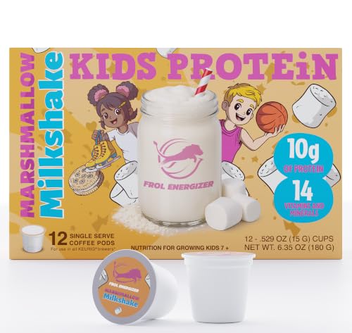 Kids Protein Milkshake Pods con 10g de Proteína y Vitaminas