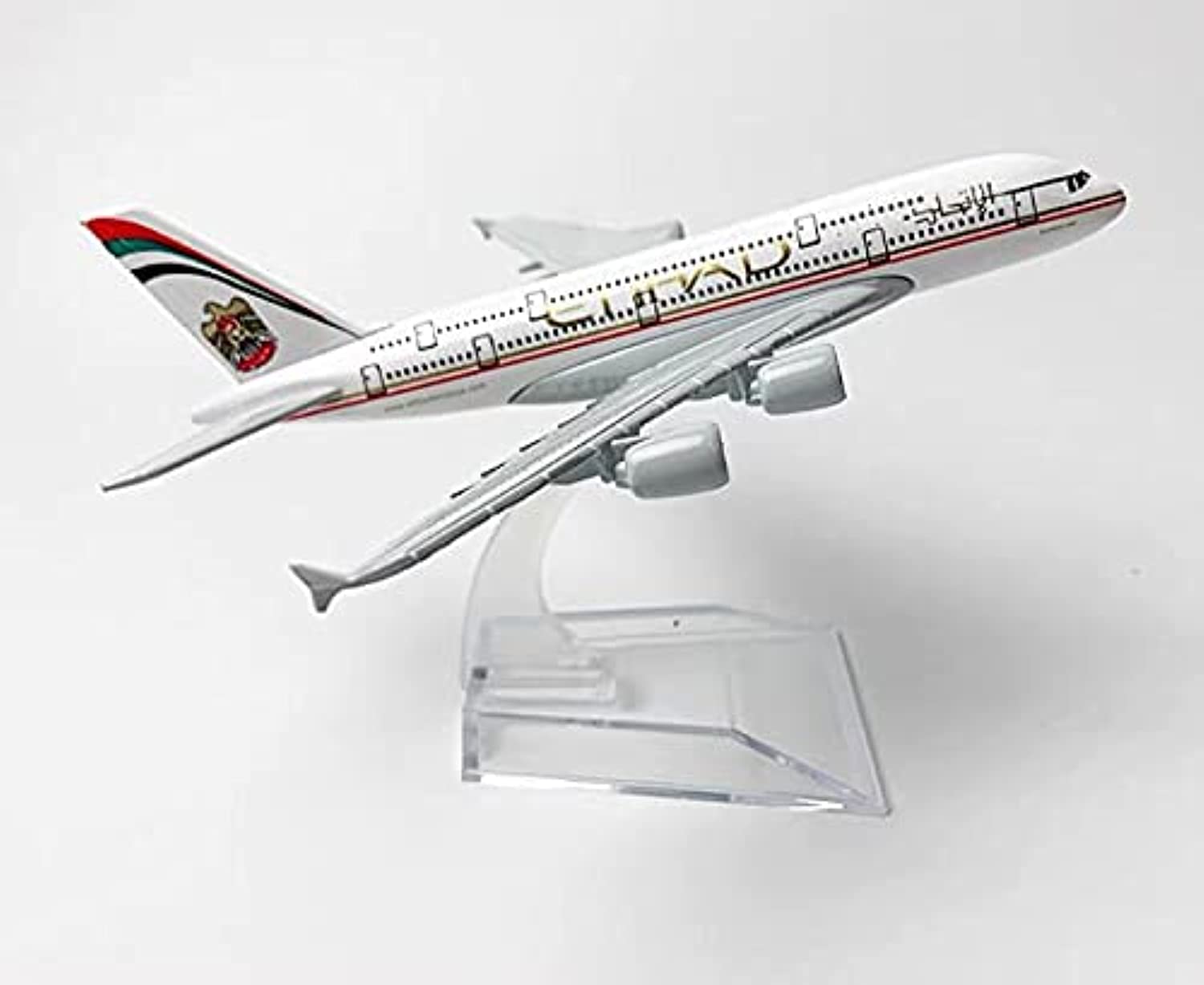 Trands Etihad A380 Resin Aircraft Airplane Model - 16cm
