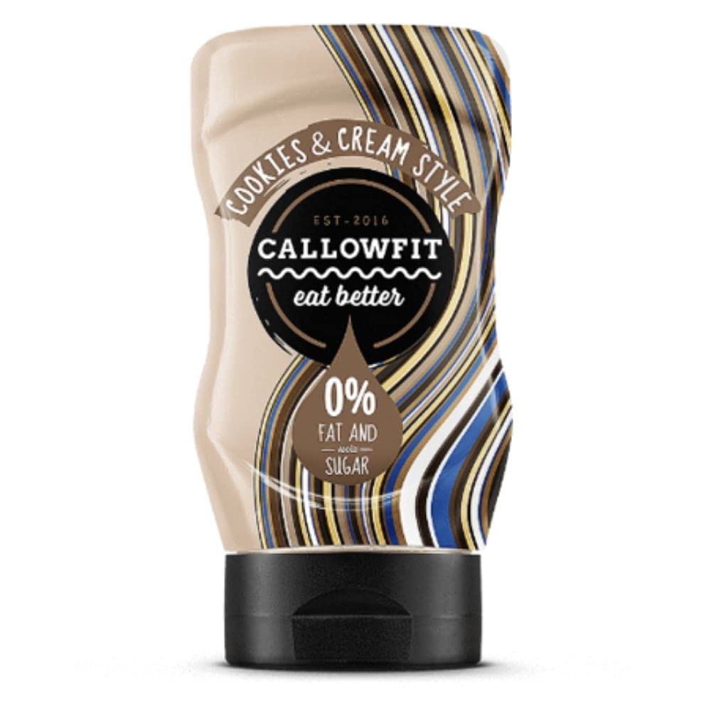 CALLOWFIT Cookies and Cream Sauce, 300ml