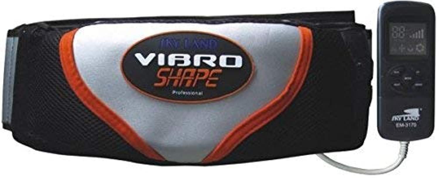 Eworld Vibro Shape Slimming Belt With Heat, Black
