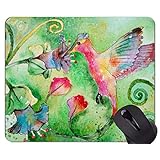 マウスパッドのカスタムデザイン、図鳥の絵マウスマット