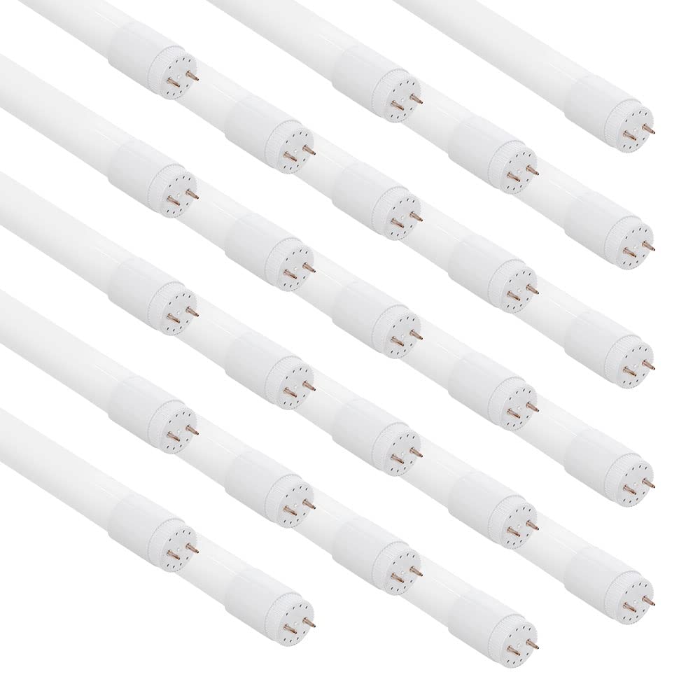 Paket 25 Rohre LED T8 18W 1.800Lm 6000ºK Glas 120Cm 30.000H [LM-LM1063-CW] | Greenice