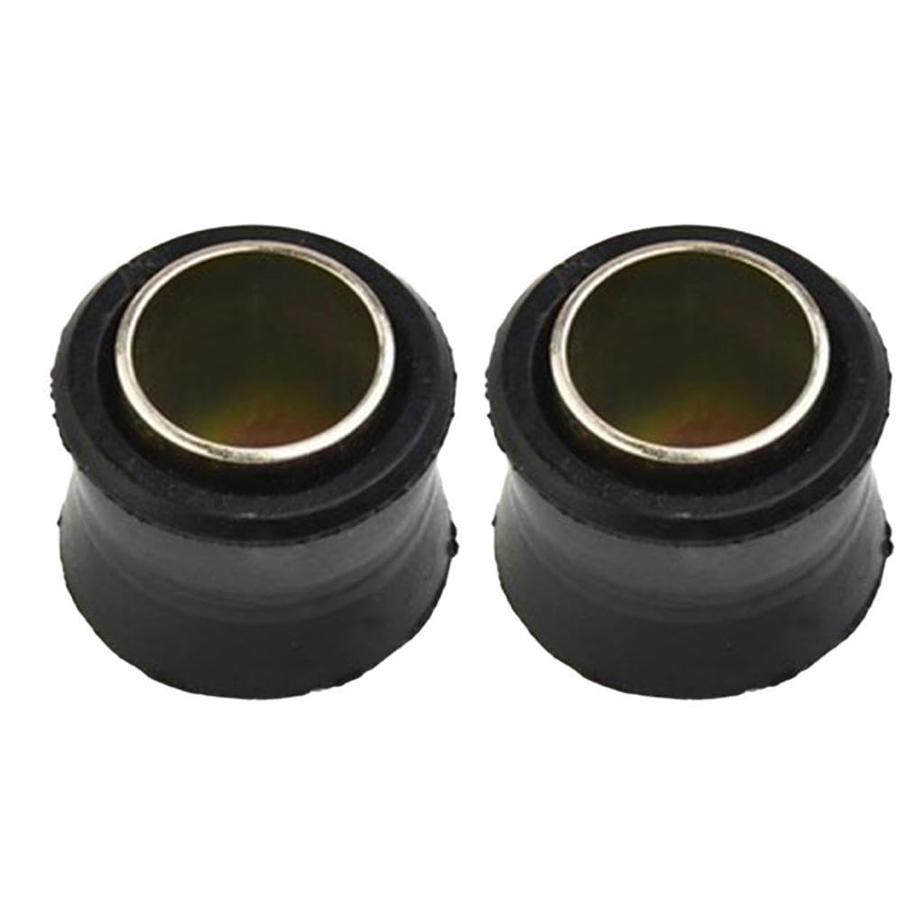 HEAVENGLOW2Pcs 14mm Motorcycle Shock Absorber Suspension Bushing Rubber Bush-image-34