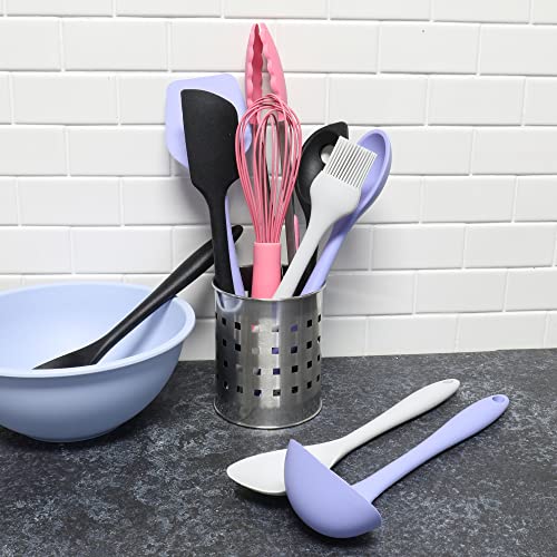 Image of Chef Craft Premium Silicone Wire Cooking Whisk, 10.5 inch, Pink (Pack of 2)