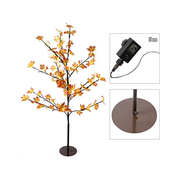 CCLIFE LED Ahorn Baum 150 180 cm innen Außen Weihnachten Christbaum Lichterbaum warmweiss Kaltweiß Weihnachtsbeleuchtung – Bild 6