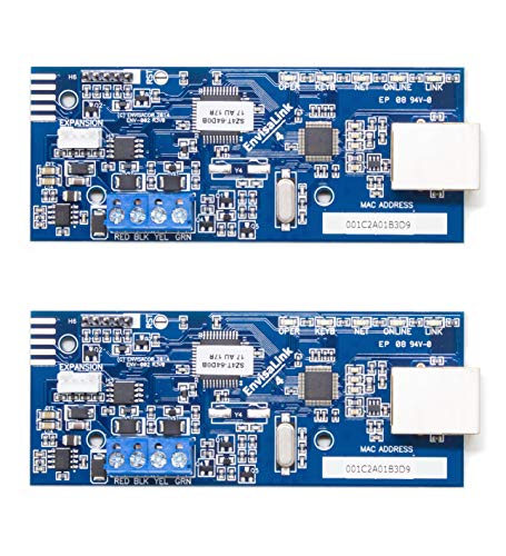 Eyez-On Envisalink EVL-4EZR IP Security Interface Module 2-Pack for DSC and Honeywell (Ademco) Security Systems, Compatible with Alexa