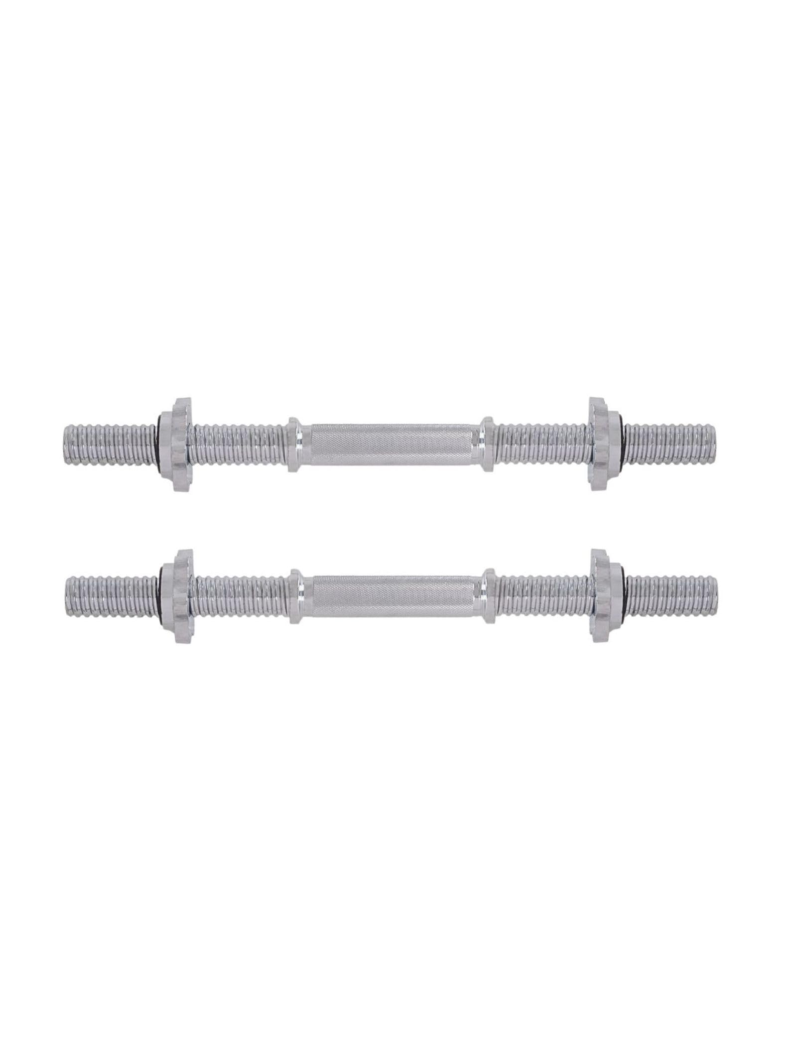 TrainHard korte halterstang stersluitingen diameter 30 mm 46 cm lang paar