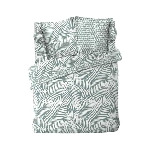 Douceur d'Intérieur Housse de Couette Botania Sauge Cover