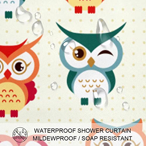 Rideau de douche motif Pâques imperméable et sans odeur 12 crochets - 4