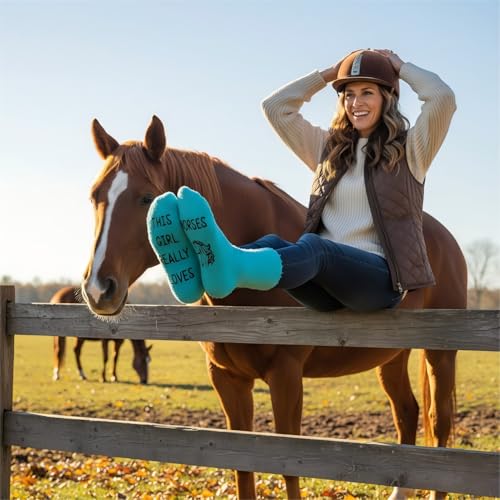 Image of HAPPYPOP Animal Socks for Women - Turtle Jellyfish Gifts Pigs Socks Horses Octopus Gift