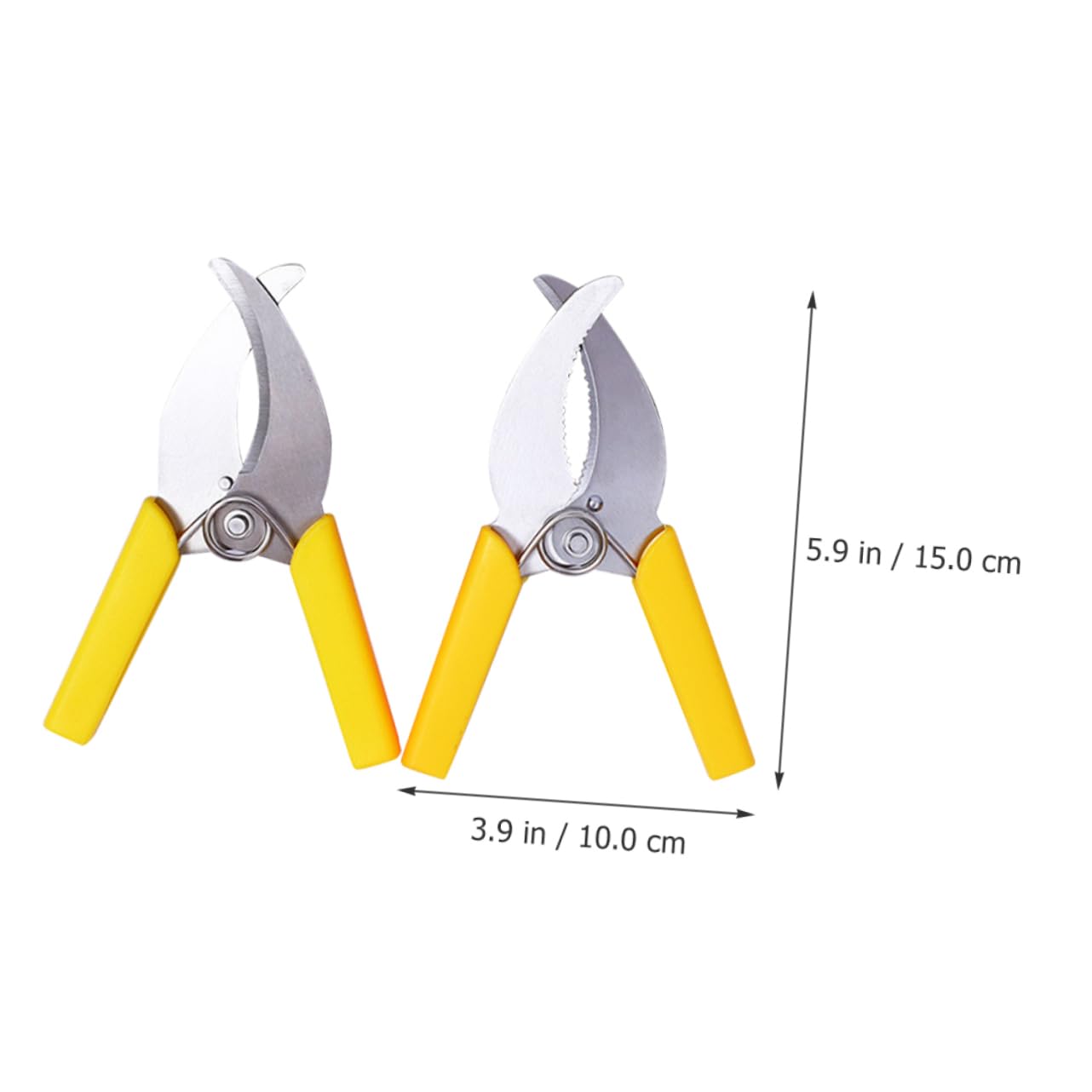 Abaodam 2 Ensembles Cisailles À Ceinturer Outil À Main Pour L'annelage Des Arbres Fruitiers Sécateurs À Main De Jardin Outil De Décapage D'écorce D'arbre Plastique 2 Pièces * 2