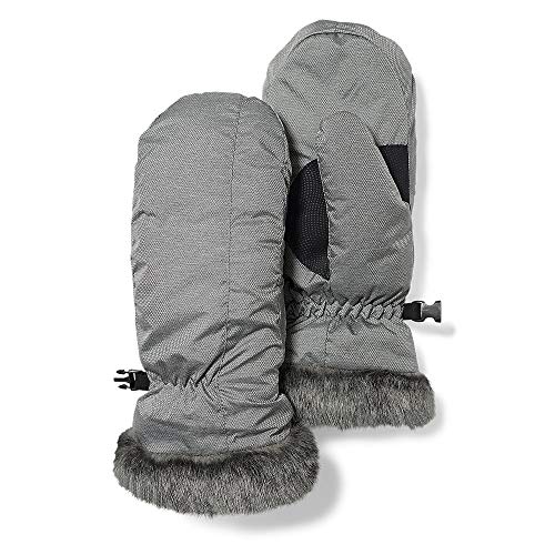 Eddie Bauer Women's Sun Valley Down Mittens, Cinder Regular M