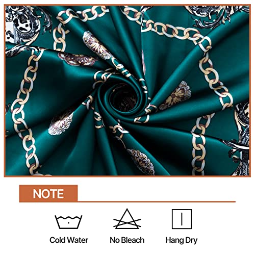 Fashion Head Scarf for Women Like Silk Satin Scarf for Hair Wrapping at Night Kerchief Square Scarf for 35 Inch 6