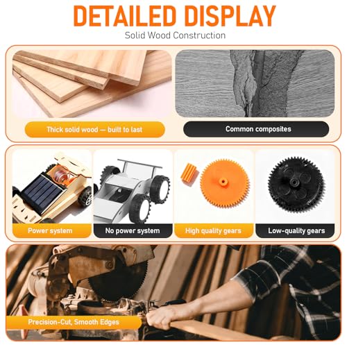 Kit de Construcción Solar para Niños 8+ Años, Juguete Científico para Niños para Aula Uso En Hogar Experimento para Aprendizaje y Regalo - imagen 2