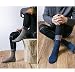 YSense 6pares Calcetines Hombre Lana Merino Antideslizantes Calcetines Gruesos Cálidos para Invierno...