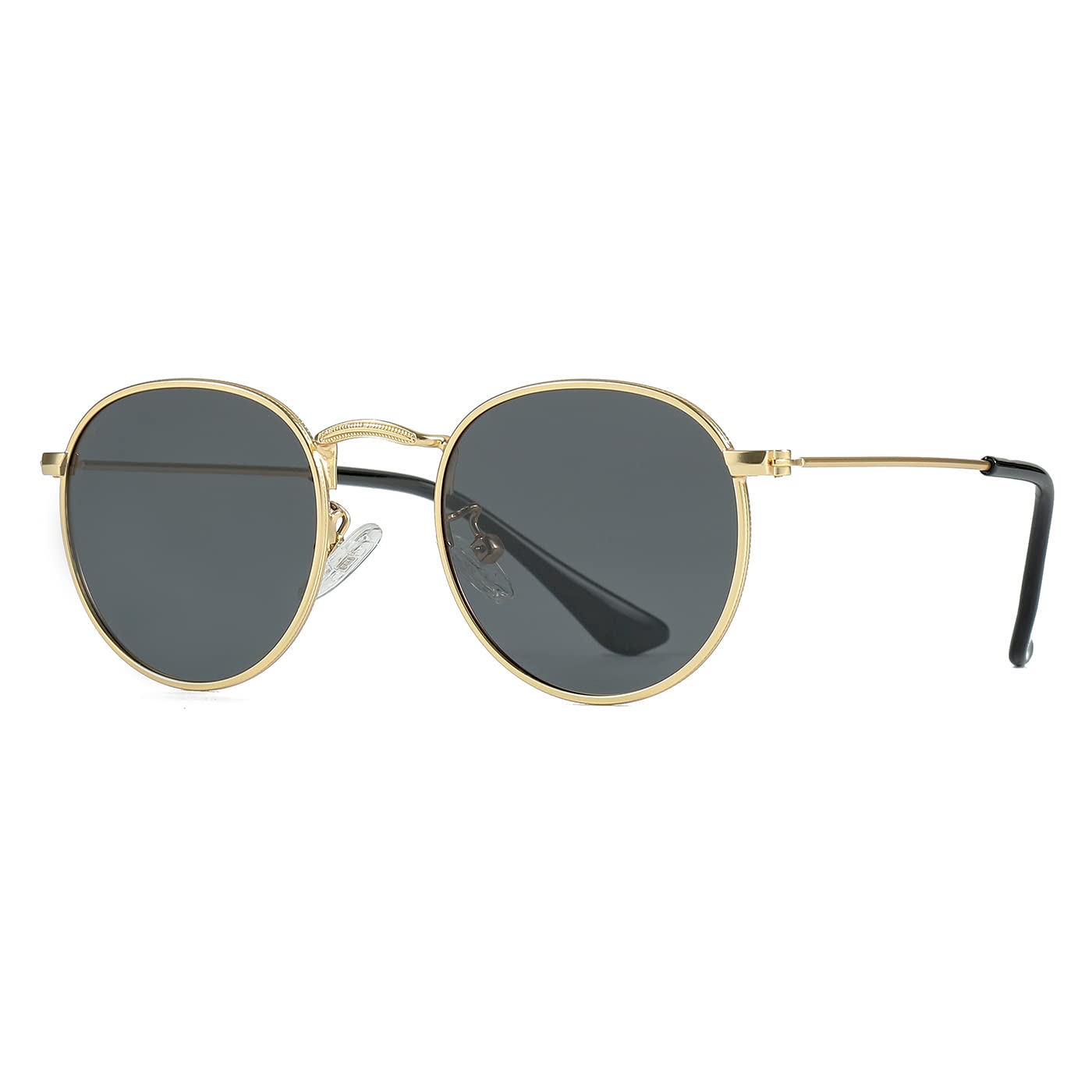 Kids Polarized Sunglasses Classic Metal Frame for Baby Boys Girls Age 0-18