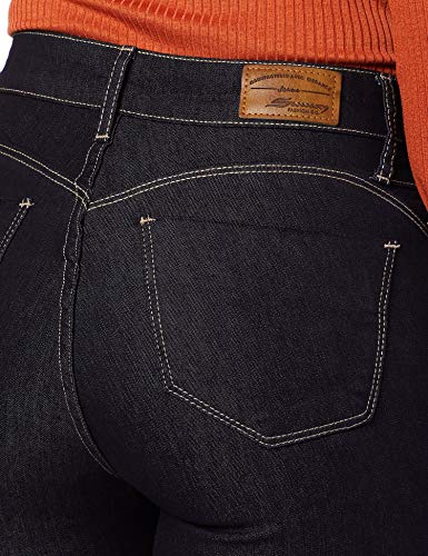 Calça Legging Cinta Push Up Super Lipo, Feminino, Sawary Jeans, Indigo, 42