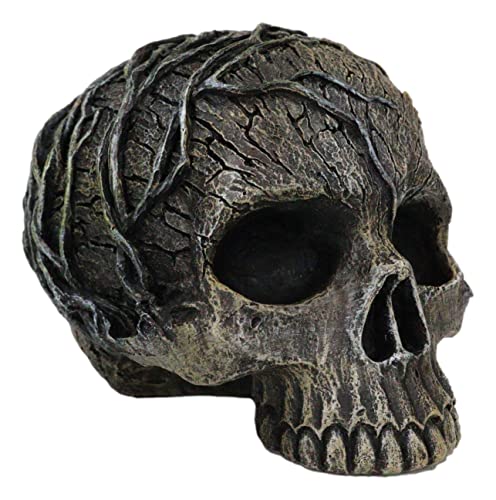 Ebros Gift Dryad Ent Tree Swamp Thing Monster with Creeping Roots Skull Decorative Figurine Greenman Vegetative Deity Graveyard Haunted Halloween Ossuary Ghost Creature of The Woods Skulls