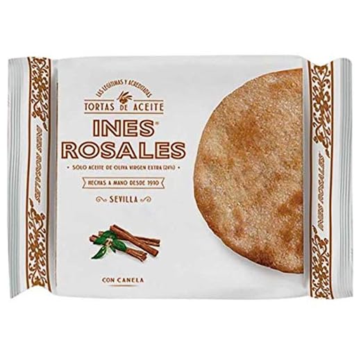 TORTAS DE ACEITE CON CANELAS 120 GR ( 4 UNIDADES)