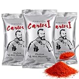 Pimentón de la Vera Dulce, Pimentón Carlos I, Especias para la cocina, Producido en Extremadura, Ideal para guisos, carnes, salsas y platos tradicionales, 3 bolsas de 250 gr