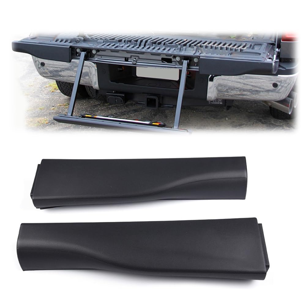 G-PLUS Tailgate Molding Trim Cap w/Flex Step Only Compatible with Ford F250 F350 F450 Super Duty 2008-2016 Right & Left Side FO1904118, FO1904119(Fits Vehicles with a 6 3/4" Box Only)