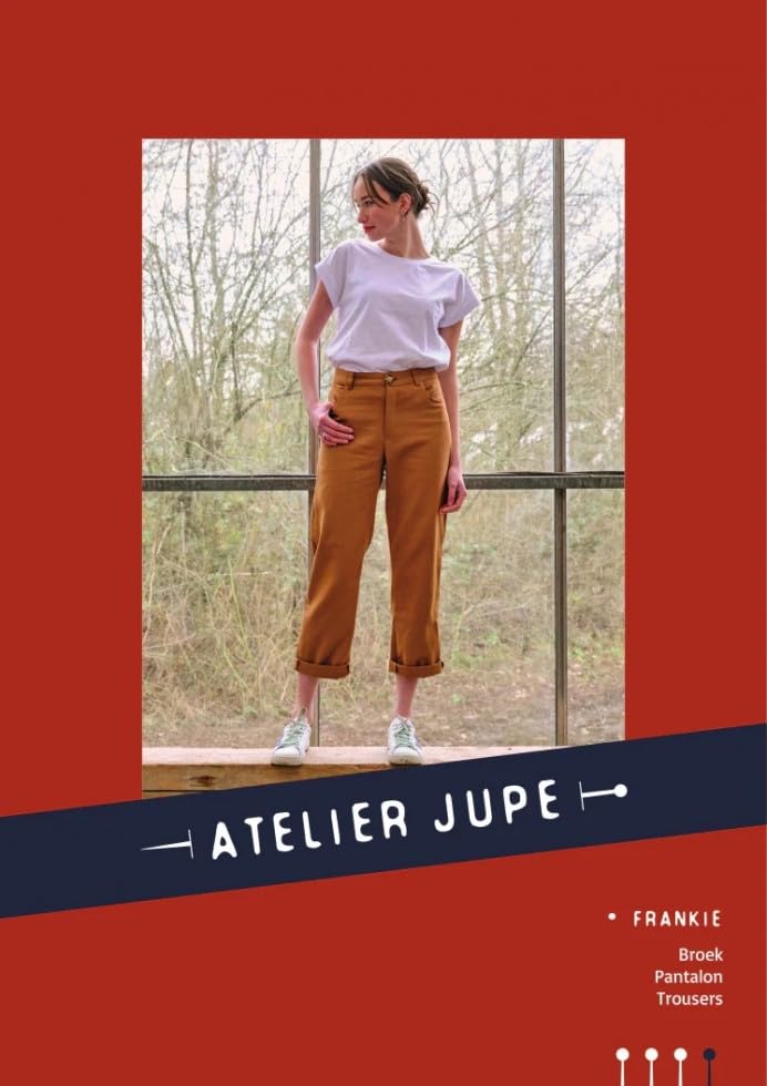 Atelier Jupe Paper Sewing Pattern Frankie Trousers UK Sizes 6-24