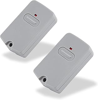 Garage Remote Compatible with RB741 FM135 GTO Mighty Mule 318MHz 9 Dip Switches Gate Opener Remote Control 2 Pack
