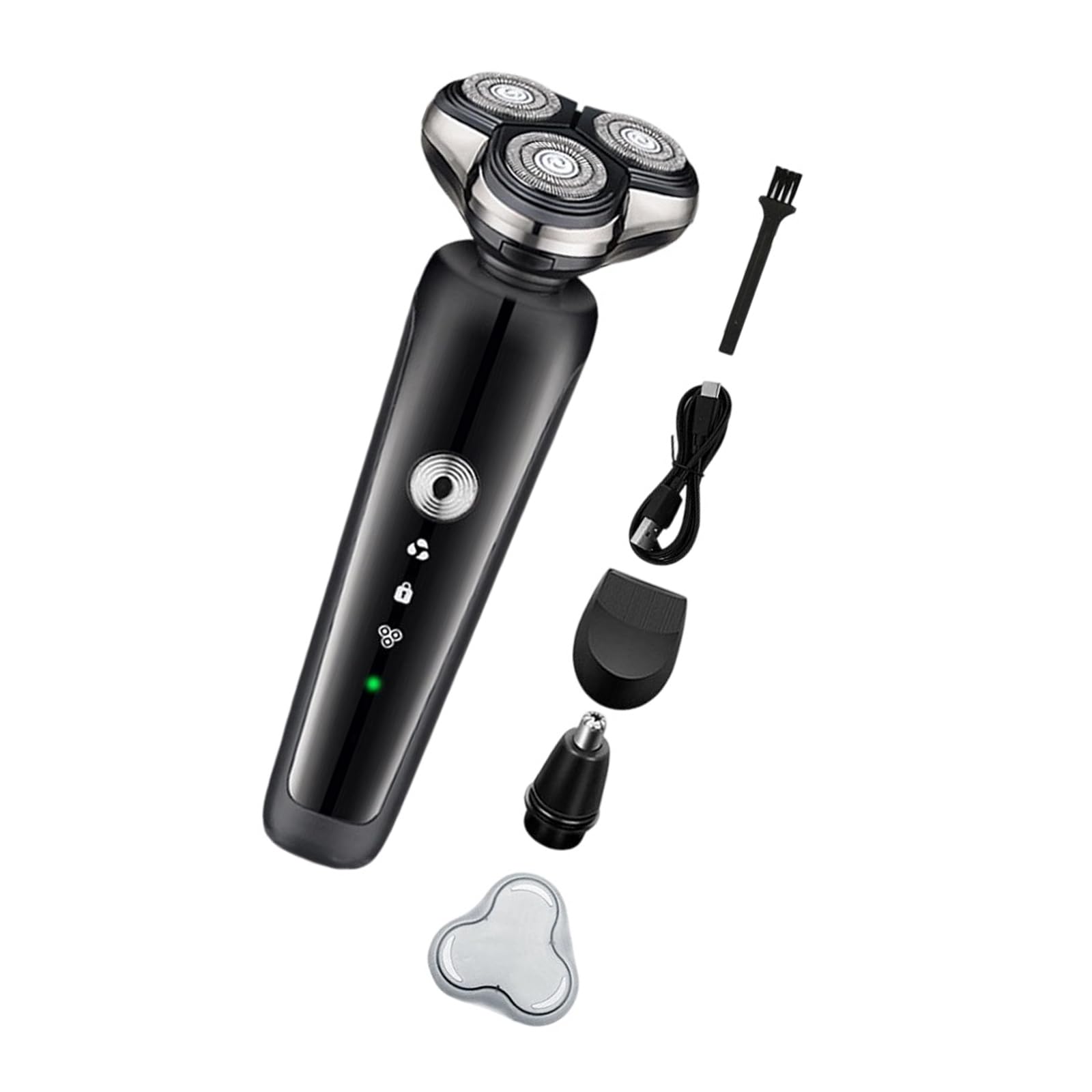 Ljmyy Electric Shaver Trimmer And Nose Hair Trimmer For Men Low Noise Rotary Shaving Machine Removal Multifunctional