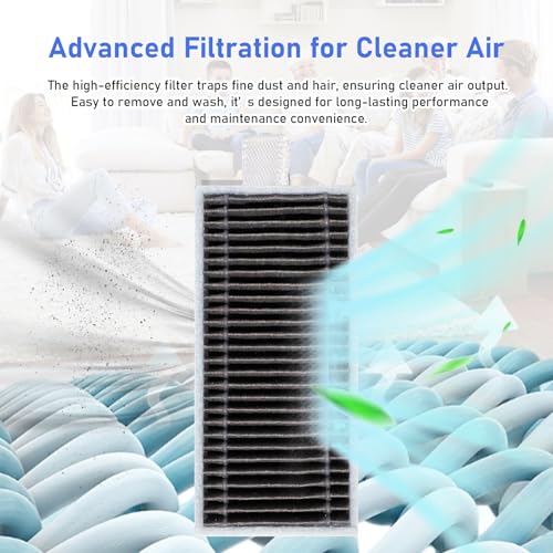 DianSung Zubehör Ersatz für Ecovacs Deebot X11 OmniCyclone / X11 Pro Omni / X11 Pro / X11 Staubsauger Ersatzteil, 1 Hauptbürste,2 Walzenbürste,4 Seitenbürsten,4 Filter