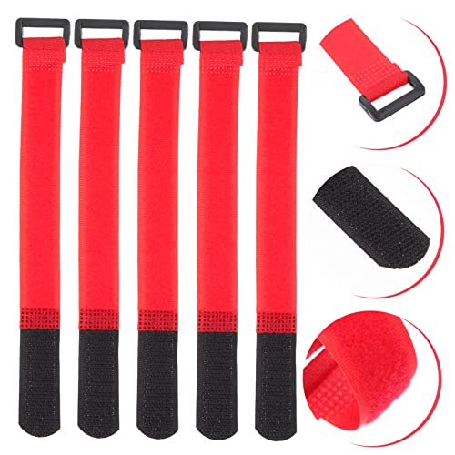 Holibanna 20 piezas Cinta para atar cables y organizar bajo el escritorio para gestión de cables miniatura 4