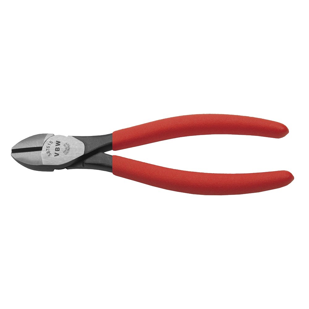 VBW 587615 Side-Cutter, Red/Black, 160 mm