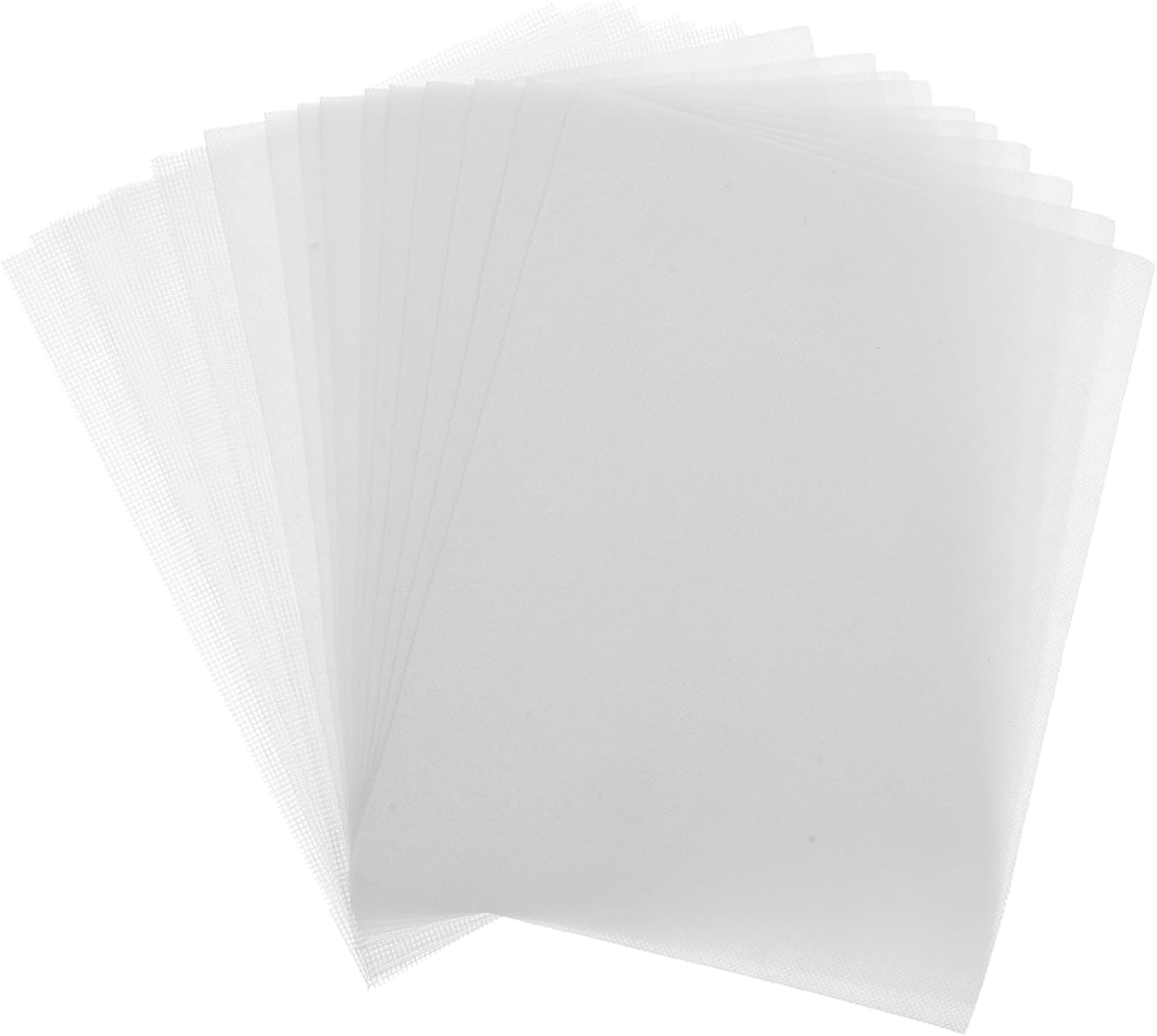 Uonlytech DIY Paper Making Frame Kit for Boys and Girls 10 Sets of Replacement Mesh Cloth for Crafting Dried Flowers and Leaves A5 Screen Mould for Paper Crafts