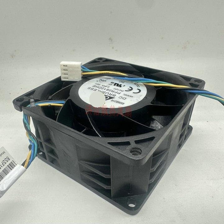 PFR0812DHE 8038 80x38mm DC12V 2.54A High Airflow Axial Fan for Servers, Industrial Inverters & High-Power