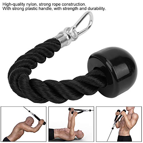 VGEBY Fitness triceps touw fitnessapparatuur triceps touw spier biceps krachttraining pull-down enkel touw - Image 4