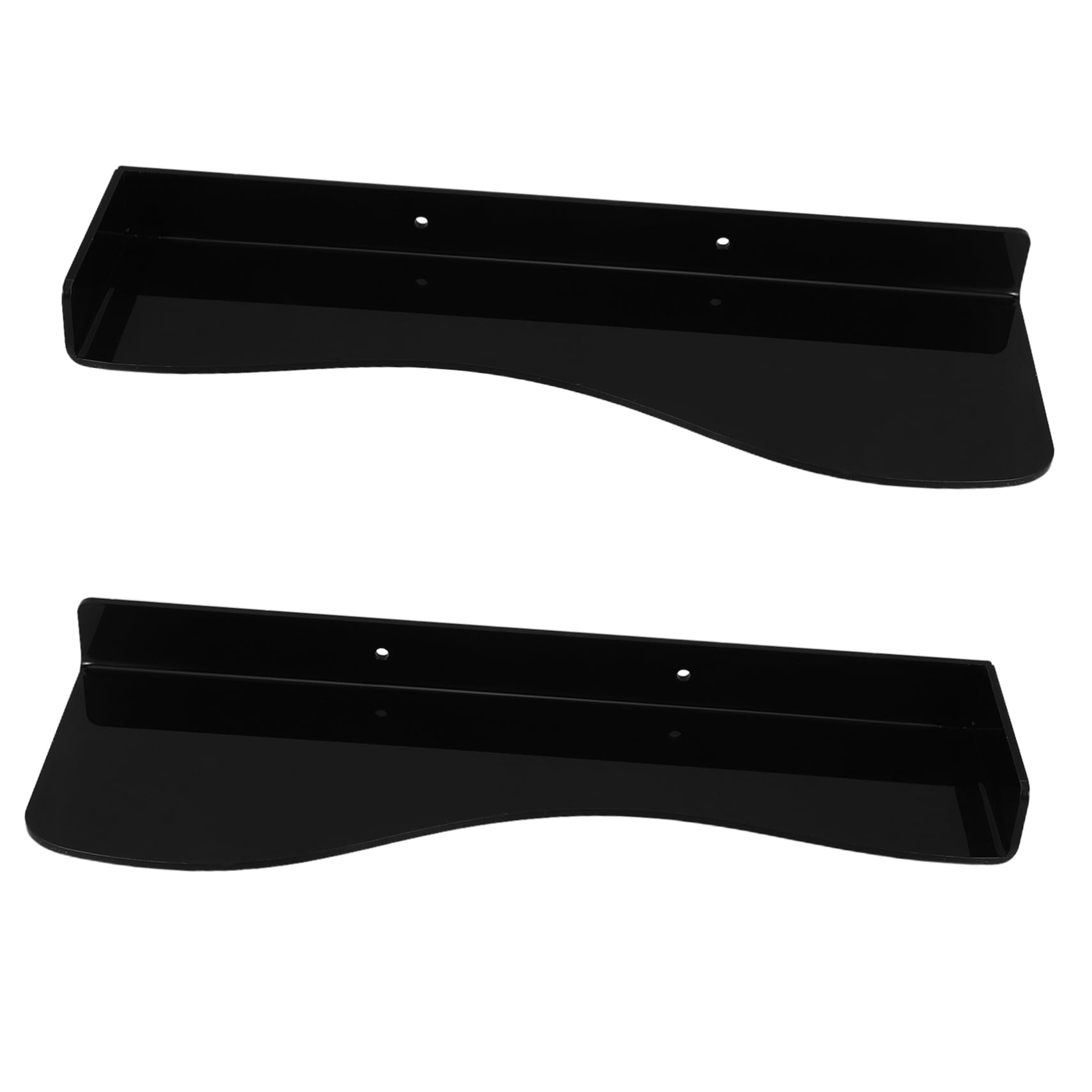 Ciieeo 1Set Acrylic Wall Mounted Shoe Rack Adjustable Display Stand for High Heels Boots Sandals Space Saving Design for Entryway Living Bedroom Shoe Store Display