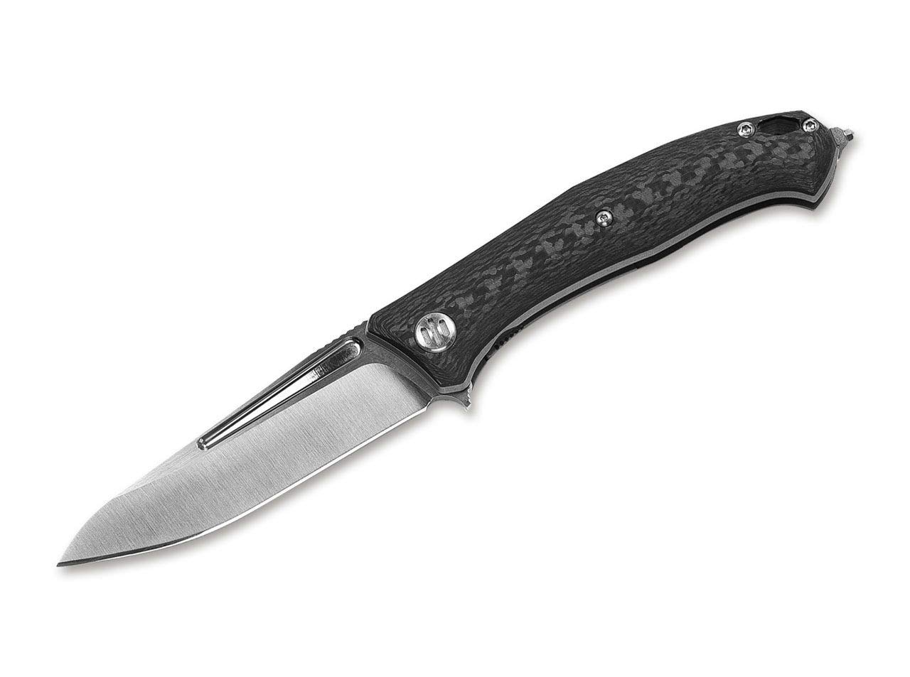 Real Steel Unisex – nóż kieszonkowy dla dorosłych Lynx, czarny, 21,4 cm