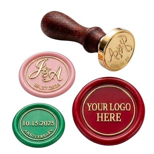 Deironply Personalized Wax Seal Stamp-Sealing Wax...