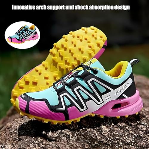 LELEBEAR Hike Balance Shoes Men Women, Hike Balance Orthopedic Shoes, Breathable Non-Slip Neuropathy Wide Toe Box Sneakers3