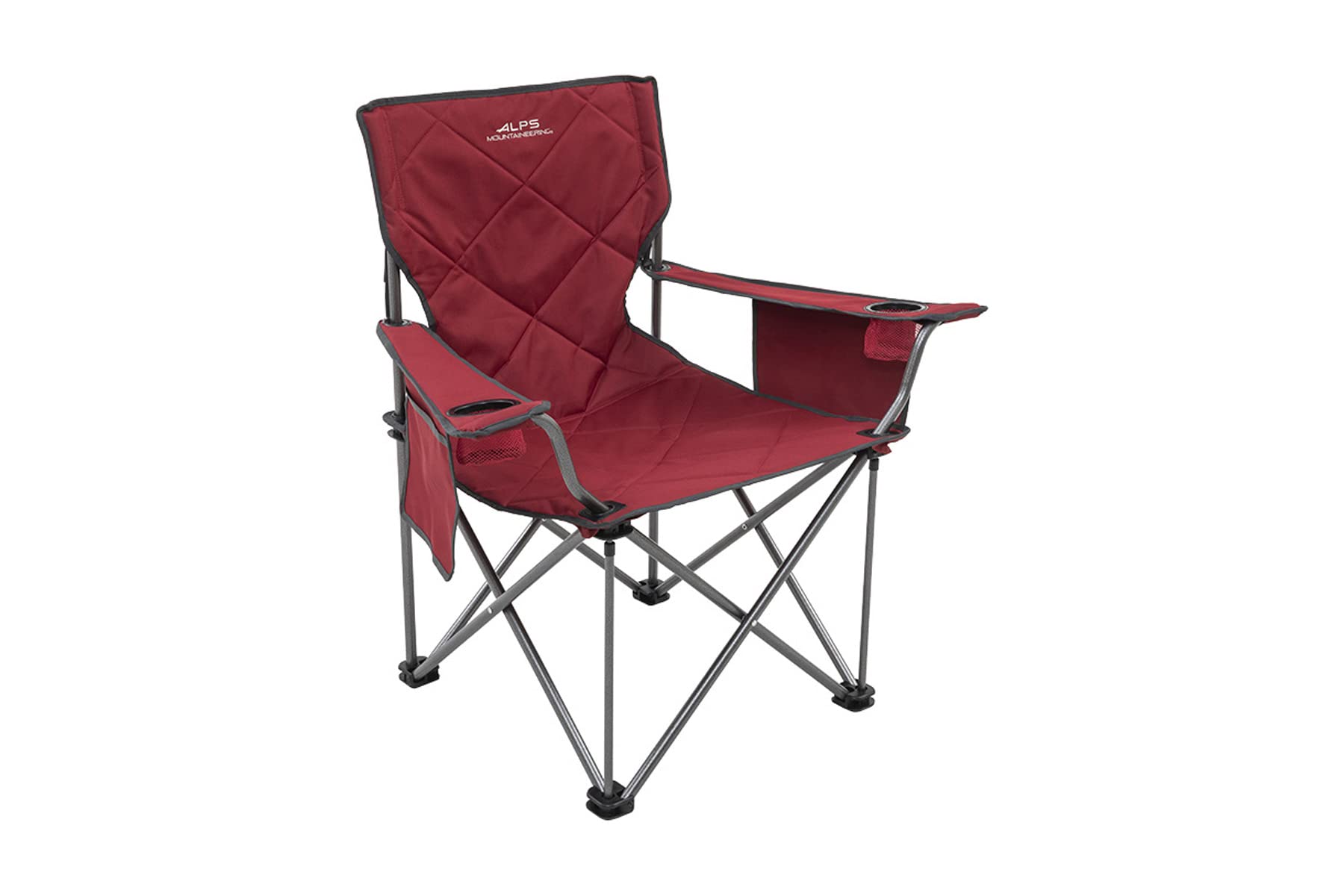 アルプスマウンテニアリング(Alps Mountaineering) King Kong チェア サルサレッド/チャコール 耐荷重:360kg