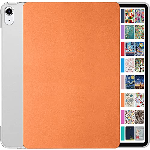 Image of DuraSafe Cases for iPad PRO 11 Inch 1 Generation [ PRO 11 1st 2018 ] A1980 A1934 A2013 A1979 MTXN2HN /A MTXP2HN /A MTXR2HN /A Slim Hard Shell Protective Stand Cover - Orange