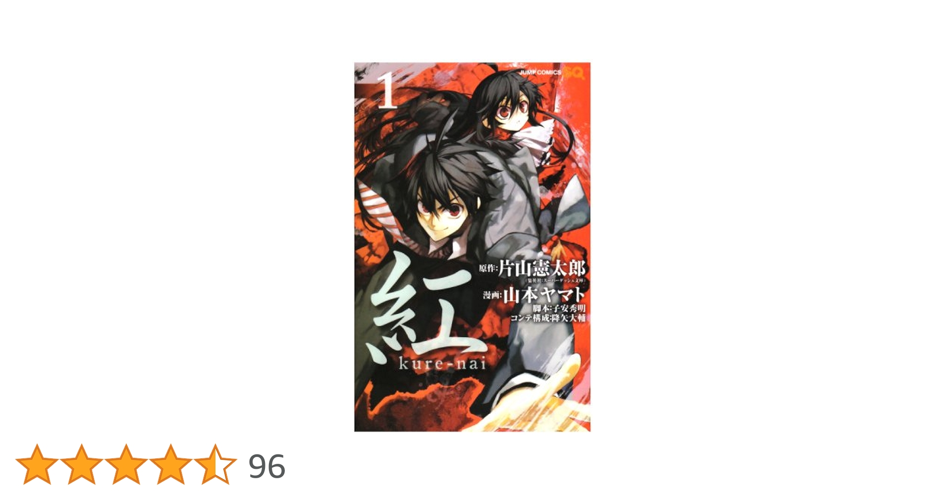 紅 kure-nai 全巻セット 山本ヤマト 超豪華版 OVA付き Amazon.co.jp: 紅 kure-nai 1 (ジャンプコミックスDIGITAL) 電子