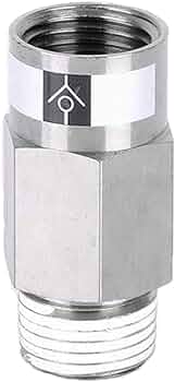 Amazon.co.jp: 1/4NPTチェックバルブ、エアサス逆止弁、コンプレッサー