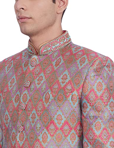 Image of Ethnix Men's 2pcs 3pcs Sherwani Churidar & Dupatta