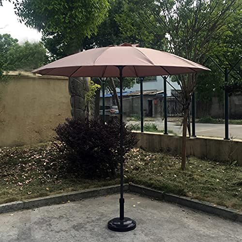 Parasol de jardin ajustable contre la chaleur et la pluie pour table basse et balcon
