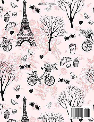 Miniatura 2 de Sticker Album Sticker Collection Book, For Collecting Your Favorite Stickers, Theme Paris (Size 8.5 x 11 120 Pages).