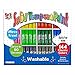 The Pencil Grip Kwik Stix Tempera Paints, Tempera Paint Pens, Super Quick Drying, 144 Assorted Classic Colors, Class Set- TPG-644