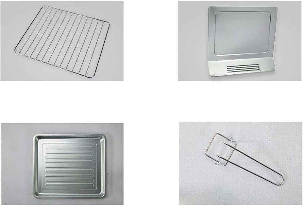 Forno elettrico,Forno a convezione Mini Forno elettrico multifunzione di grande capacità da 30 L, forno elettrico automatico a casa da 1500 W, forno elettrico multistrato a controllo indipendente